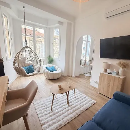 Cosy Au Centre De Nice, Clim Et Wifi Apartment *